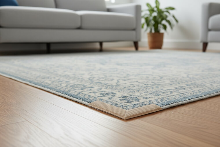 Velcro Rugs to Prevent Slips