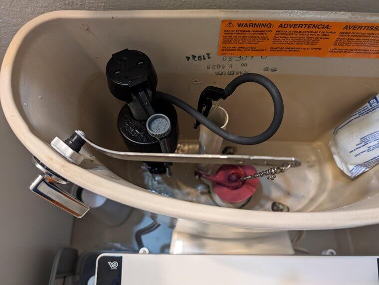 The Toilet Handle That Gets Stuck