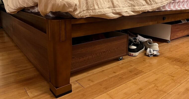 Use Underbed Storage