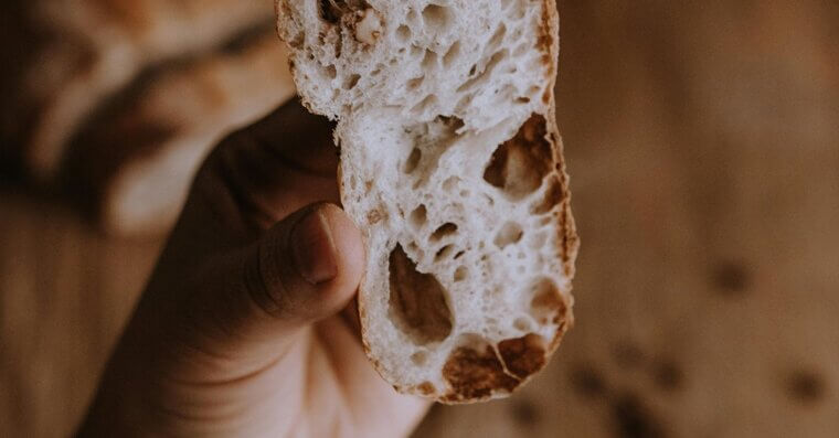 Use Bread to Pick up Glass
