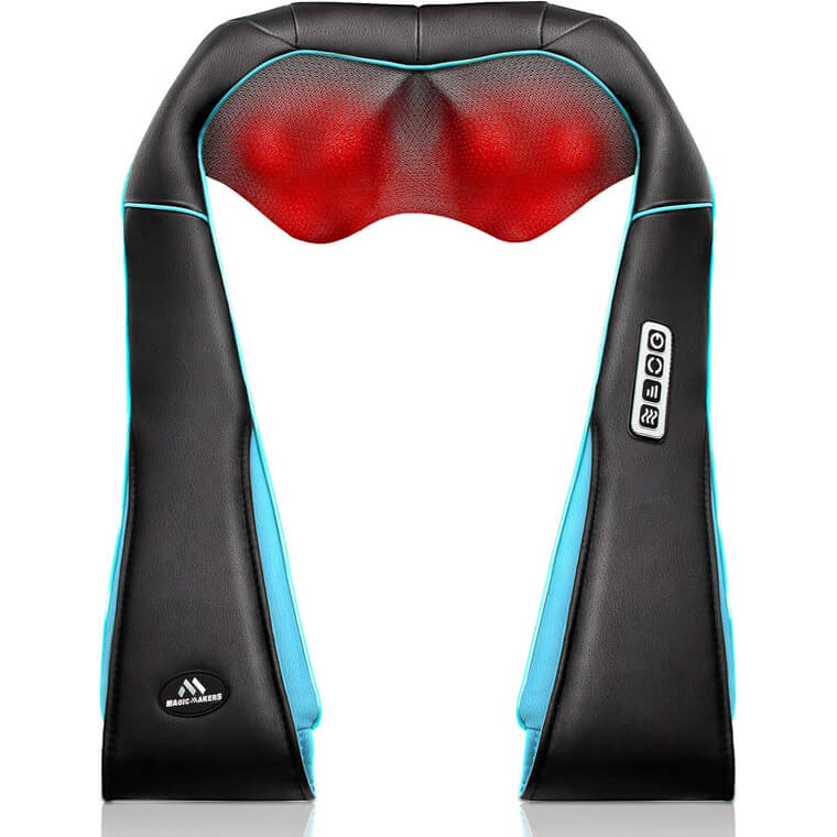 MagicMakers Neck Massager - Ultimate Relaxation for Everyone - Now 33% Off!