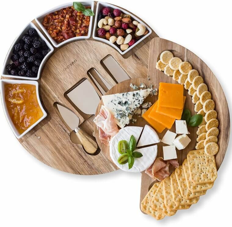 Charcuterie Cheese Board - Perfect for Entertaining & Gifting - 29% Off!
