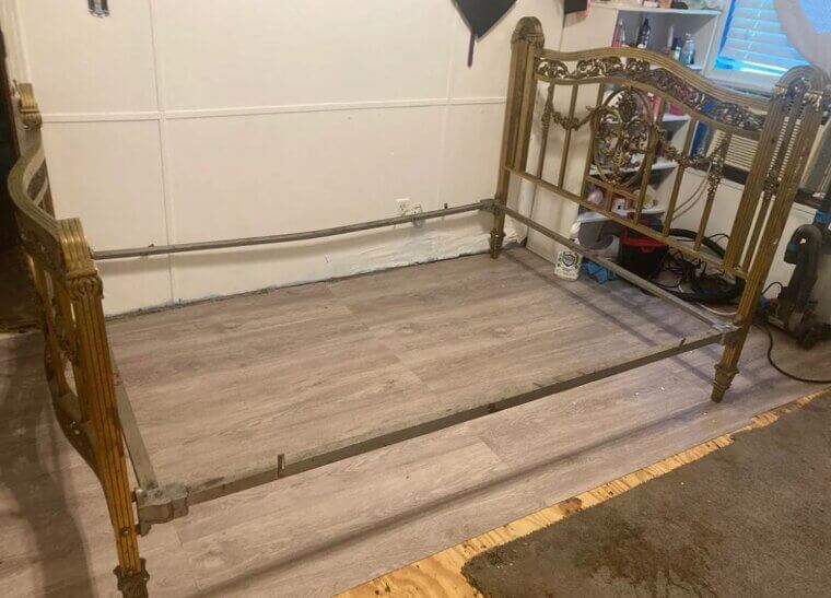 Vintage Brass Bed