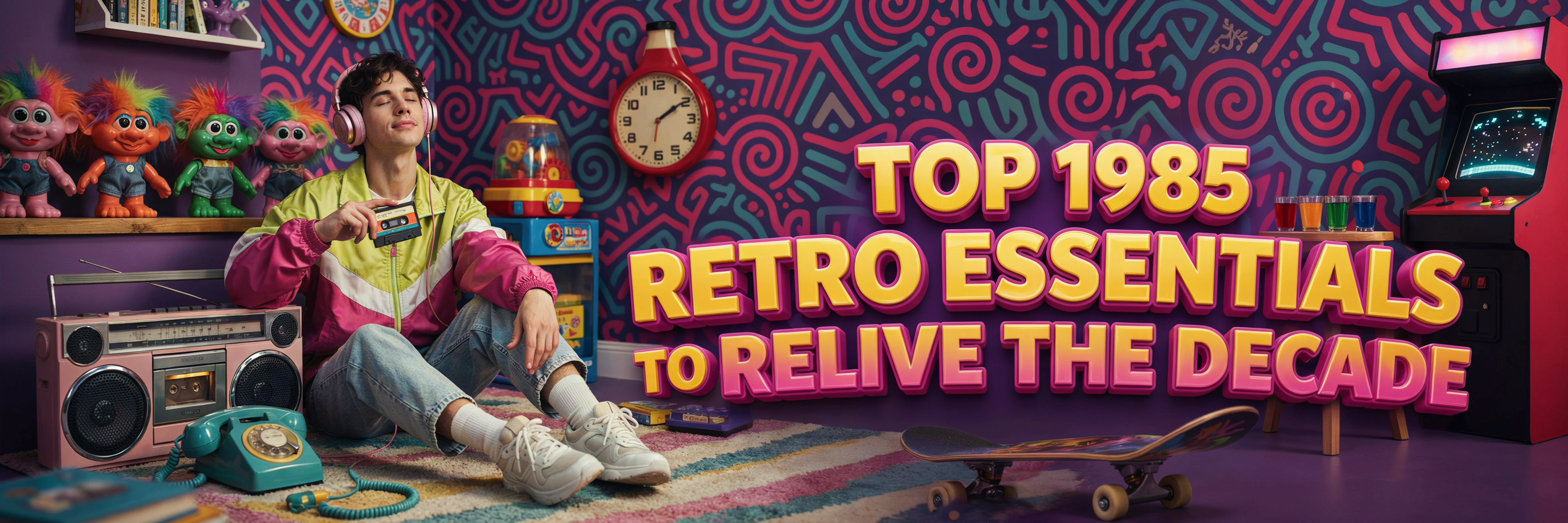 Top 1985 Retro Essentials to Relive the Decade