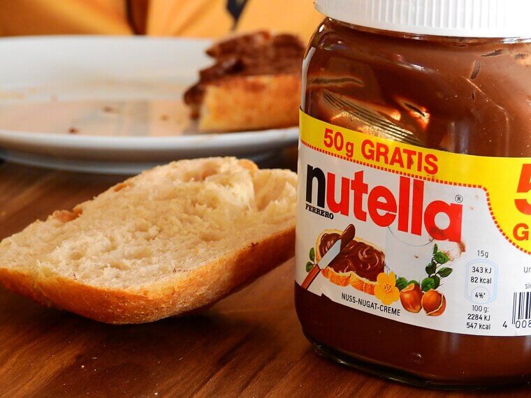 An Italian pastry maker stretched his limited wartime chocolate supply by adding crushed hazelnuts, birthing the creamy Nutella spread we love today