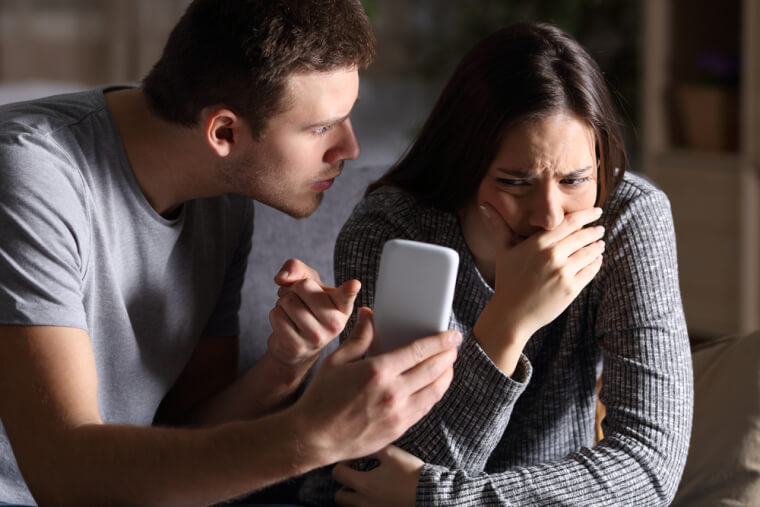 Brigas por ciúmes ou tendências de controle