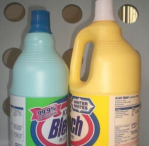Removing Stains With Bleach