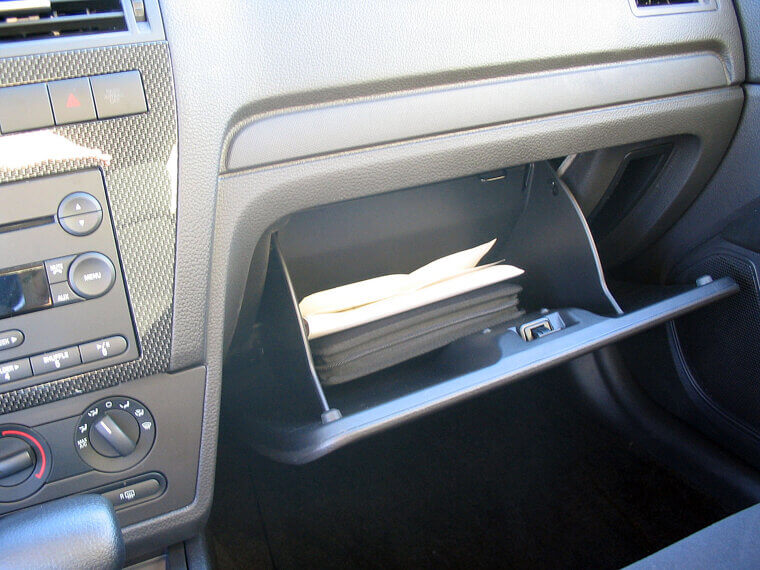Touchscreen Glove Box