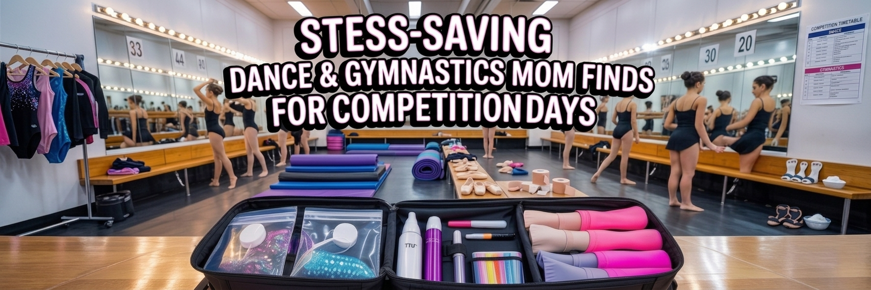 Dance & Gymnastics Mom Finds That Make Competition Days Easier
