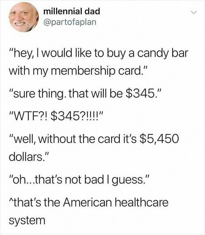 The $345 Candy Bar of American Healthcare