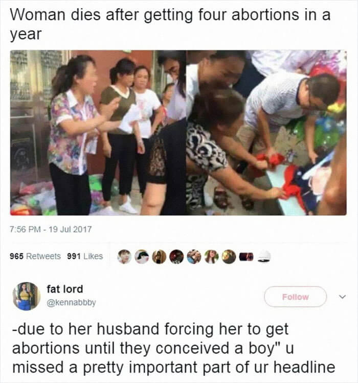 The Forced Abortions