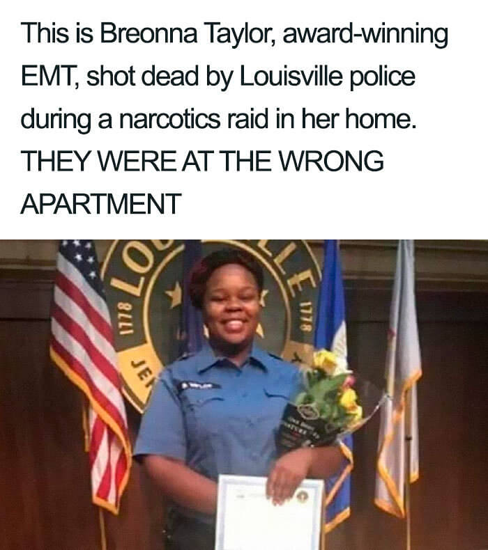 Justice for What the Louisville Police Department Did