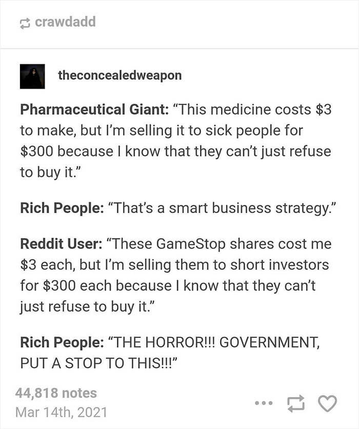 The Greatest Hypocrisy of All