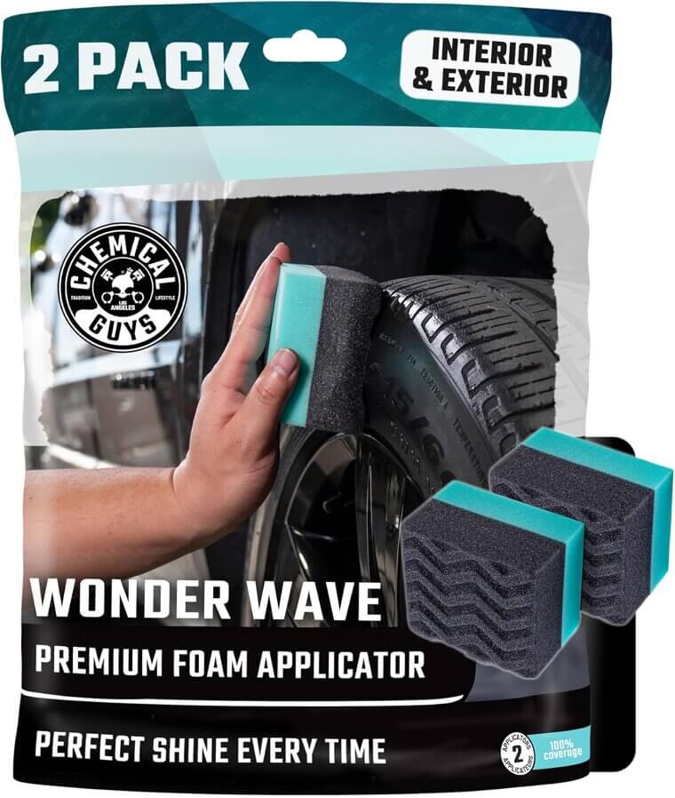 Wonder Wave Tire Applicators - Achieve Professional Tire Shine Effortlessly