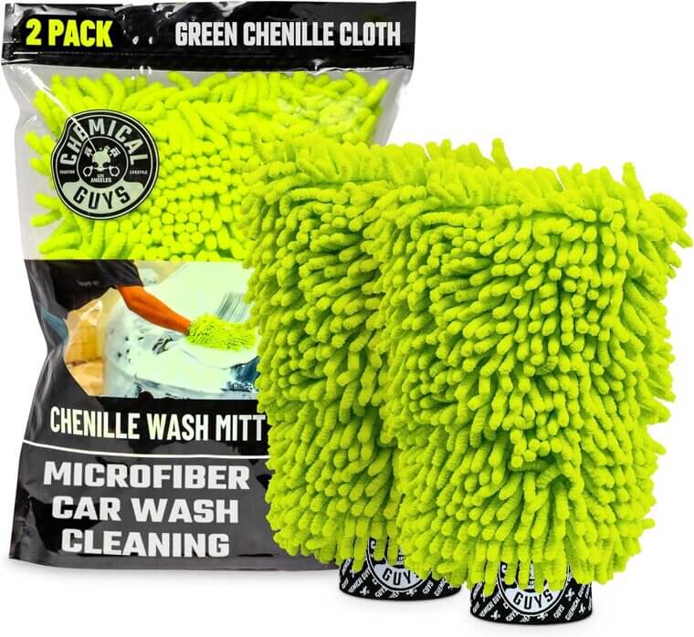 Chenille Microfiber Mitts: Scratch-Free Car Wash Essential - Now 11% Off!