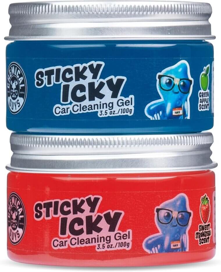 Sticky Icky Cleaning Gel - Effortlessly Clean Car Interiors & More