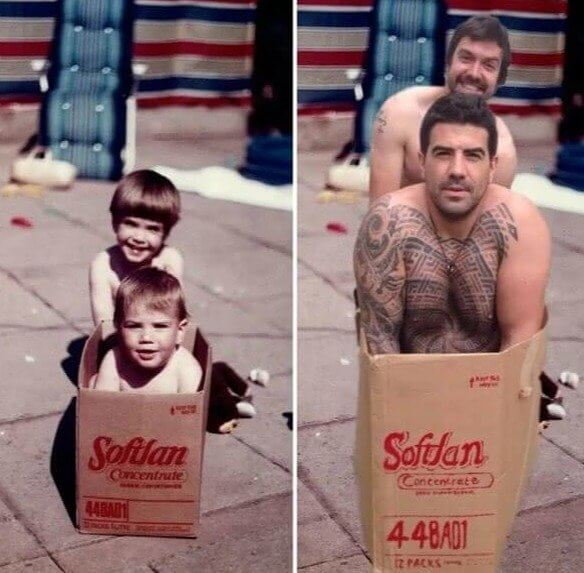 Looks Like They Saved That Box for Decades