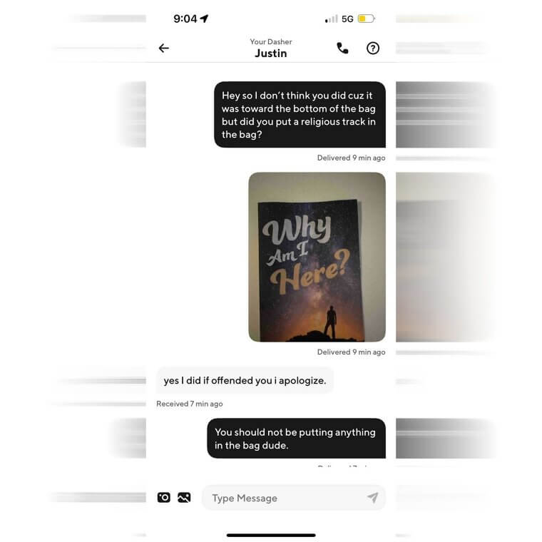 Unexpected Enlightenment in Your Delivery Bag