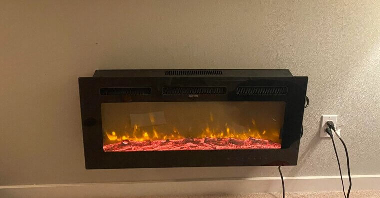 Wall-Mounted Fireplaces