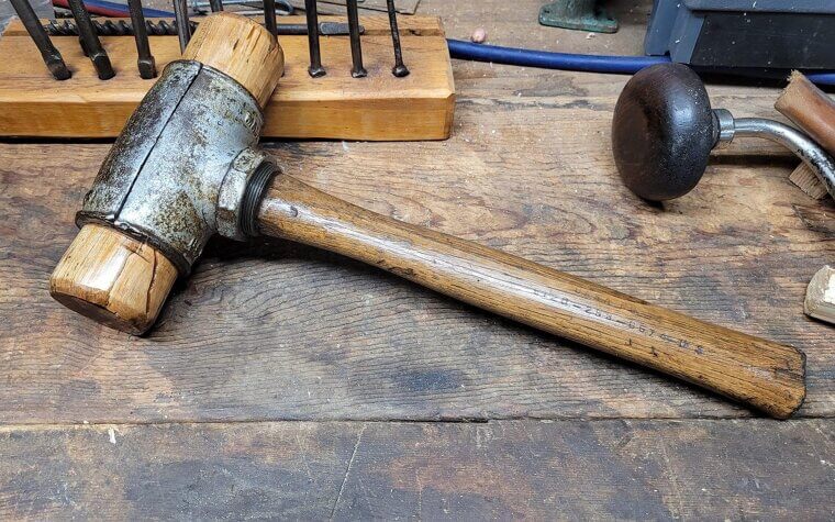 Wooden Mallet for Gentle Persuasion