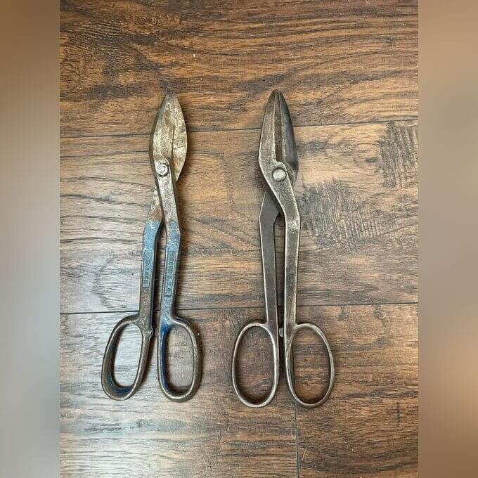 Tin Snips for Cutting Sheet Metal