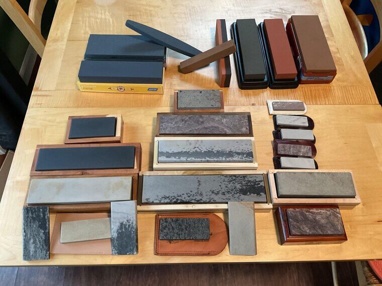 The Oilstone for Keeping Edges Sharp