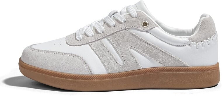 LUCKY STEP Retro Sneakers - Stylish Leather Comfort for Everyday Wear - Now 10% Off!