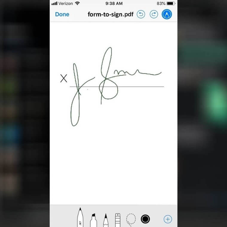 ​Sign Documents On The iPhone With This Simple Step