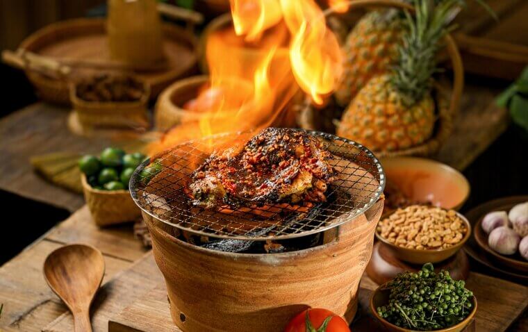 Swearing a Peacock Vow Over a Roasted Bird