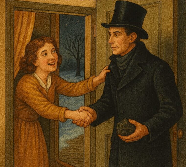 Dragging a Tall Dark Stranger In as Your First-Footer