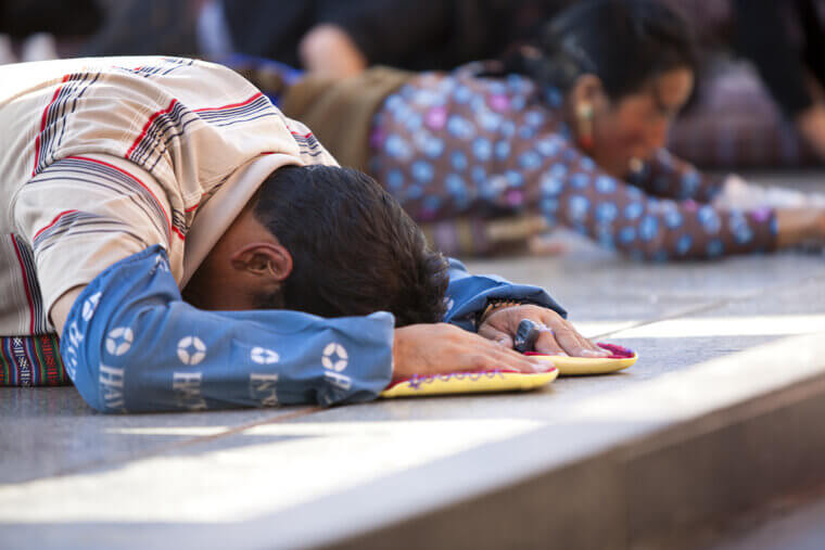 Lining Up to Kowtow to Every Elder