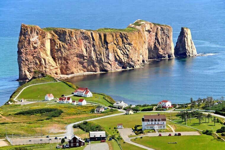 Explore the Dramatic Coastline of the Gaspesie Peninsula, Quebec