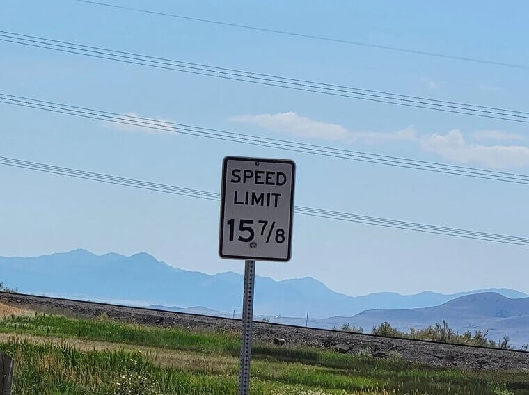 Not Meeting Speed Limits