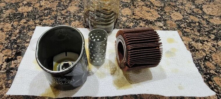 Removing Oil Filters