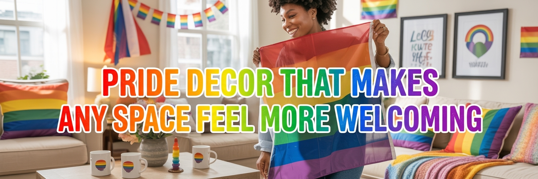 Pride Decor That Makes Any Space Feel More Welcoming