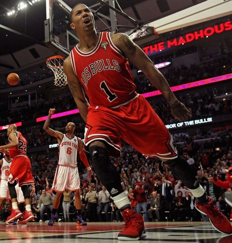 39.デリック・ローズ - 9000万ドル