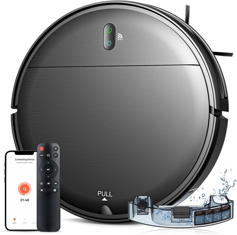 Robot Vacuum Mop Combo - Smart Cleaning Made Easy! - 80% Off!