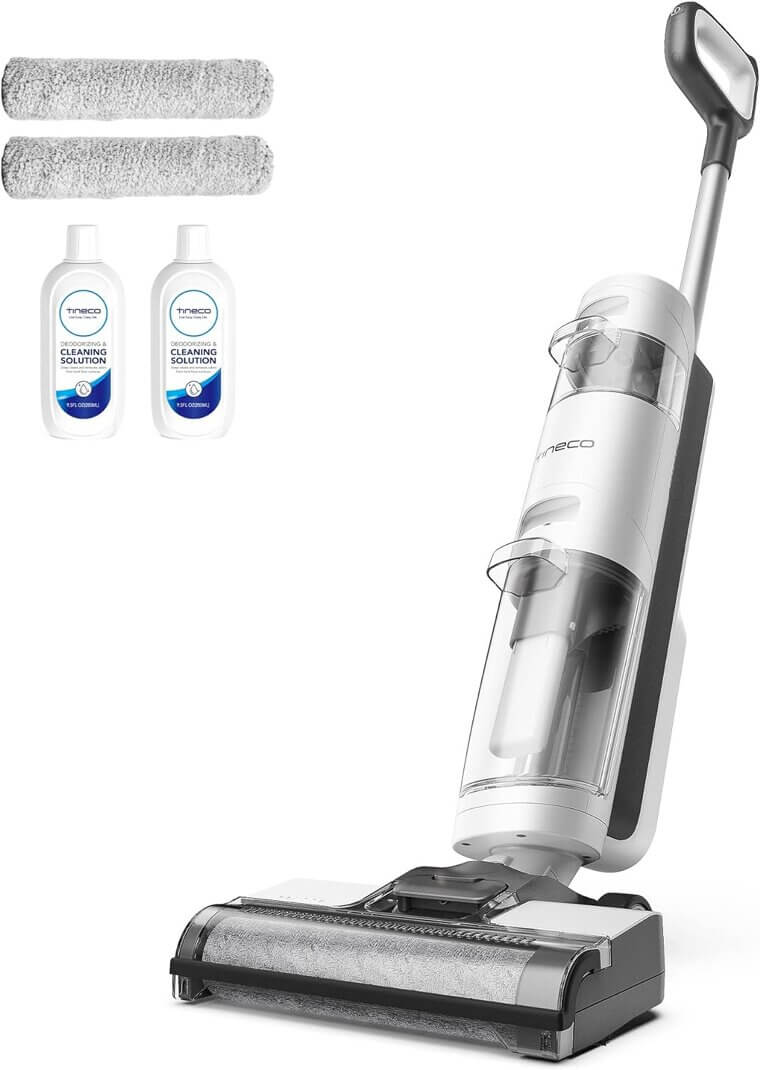 Tineco iFLOOR 3 Breeze Vacuum Mop Combo for Effortless Floor Cleaning 