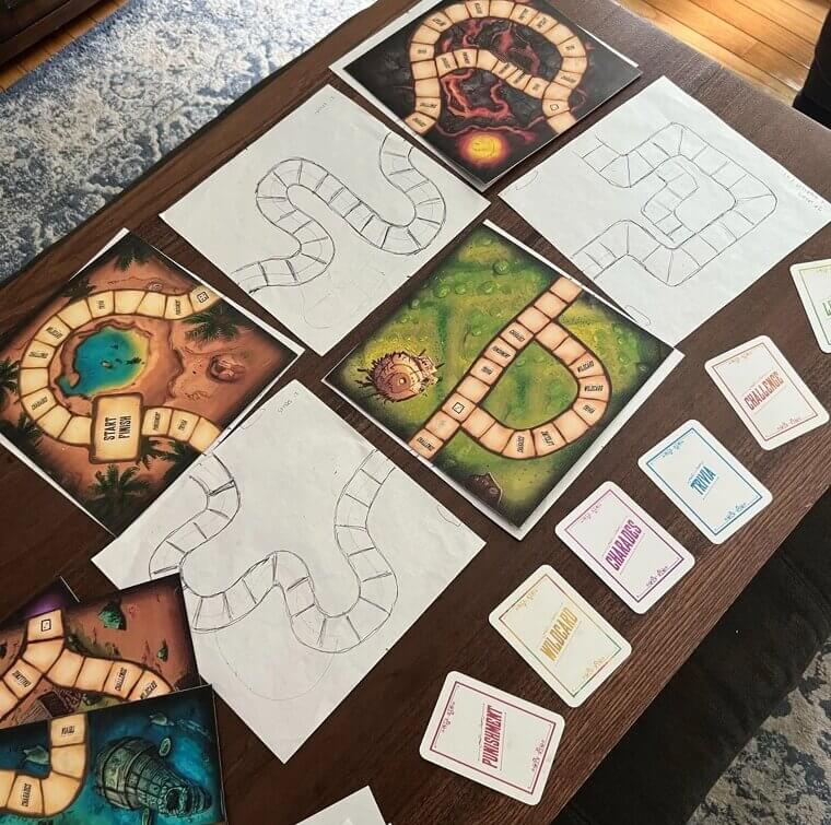 A Design Your Own Board Game Kit