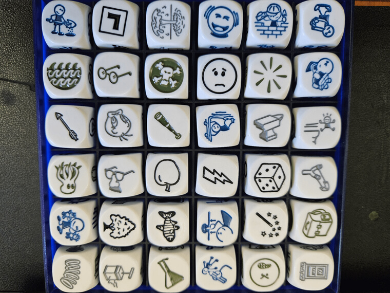 A Storytelling Dice Set