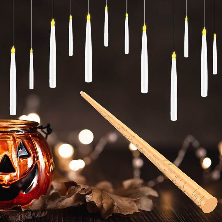 Enchant Your Home with Floating Candles for Halloween & Christmas! 