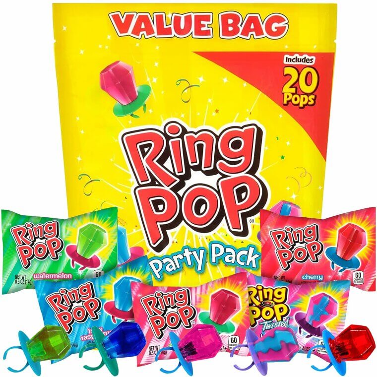 Spooky Fun with Ring Pop Candy - Perfect for Halloween! 