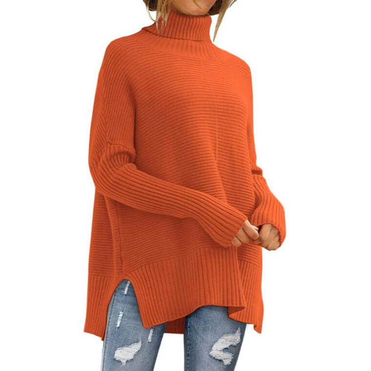 Stay Cozy and Stylish with LILLUSORY Turtleneck Sweater - Perfect Fall Wardrobe! 
