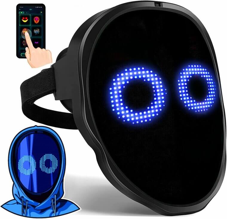 Unleash Your Creativity with LED Face Mask - Perfect for Any Occasion Now 20% Off!