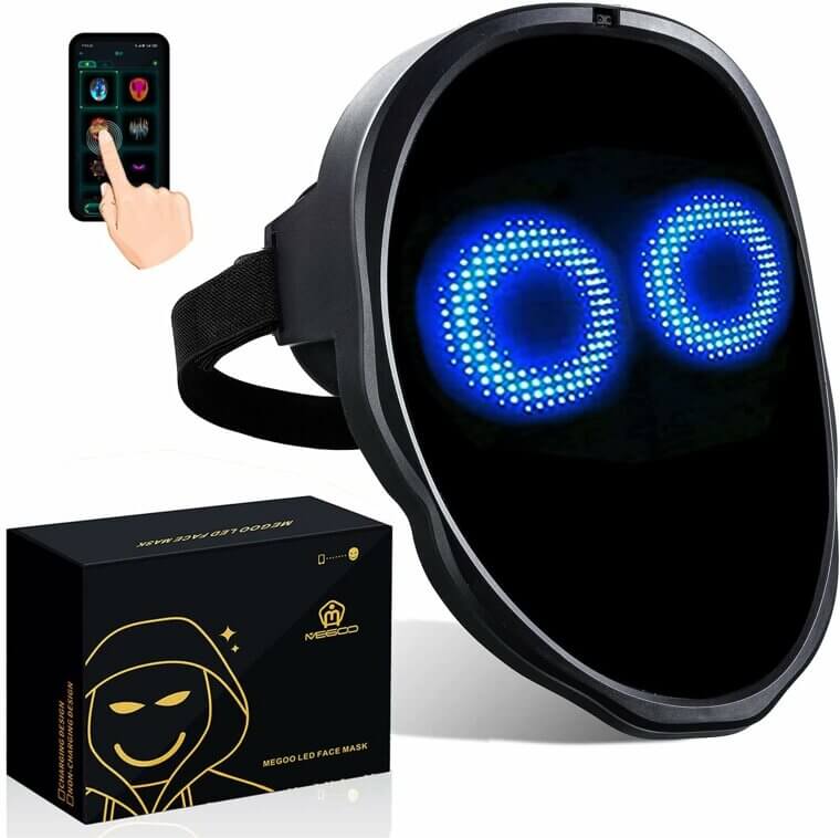 Illuminate Your Party with MEGOO LED Mask - Perfect for Any Occasion! Enjoy 35% Off!