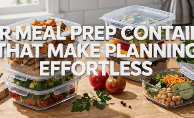 Perfect for Meal Preppers: The Clear Solution