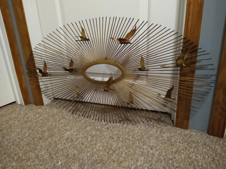 The "Sun" Wall Hanging by Curtis Jere: $1,000 to $2,500