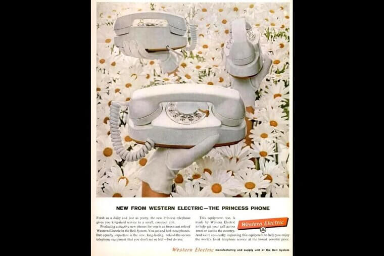 The "Princess" Phone by Western Electric: $150 to $300