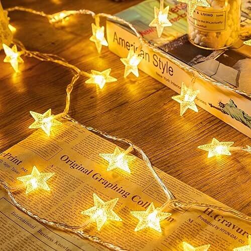 Whimsical Star String Lights that Add Sparkle to Every Moment. Now 23% Off!