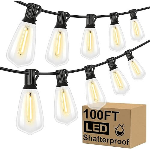 Premium Vintage Patio String Lights that Create Perfect Outdoor Ambiance. Now 10% Off!
